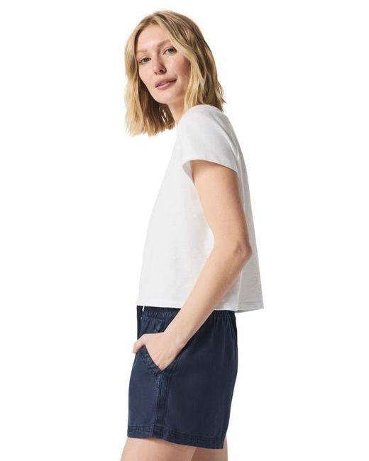 Splendid White Lousia Short Sleeve T-Shirt