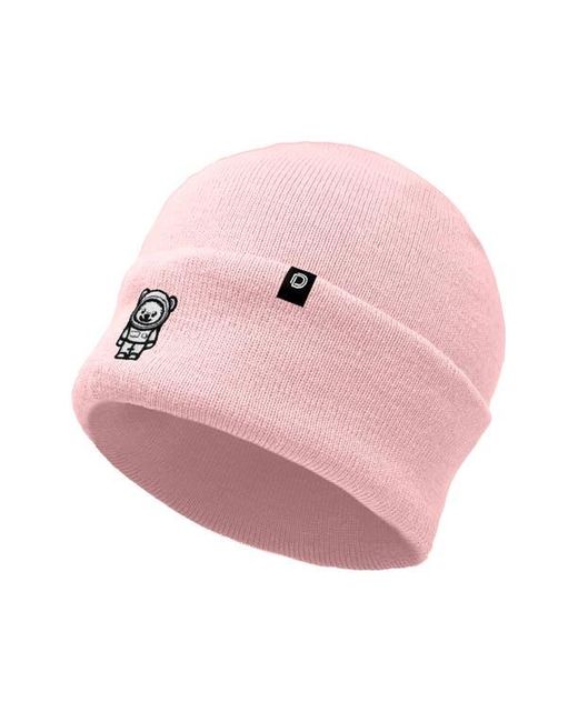 Alix Pink Ice Bear Beanie for men