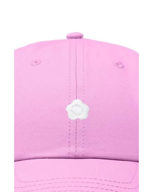 Alix Pink Lil Flower Dad Cap