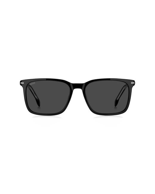 Boss Black 55Mm Rectangular Sunglasses for men