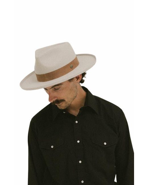 Two Roads Hat Co. Natural Echo Park Fedora Hat for men