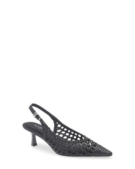 Rag & Bone Blue Brynn Slingback Pump