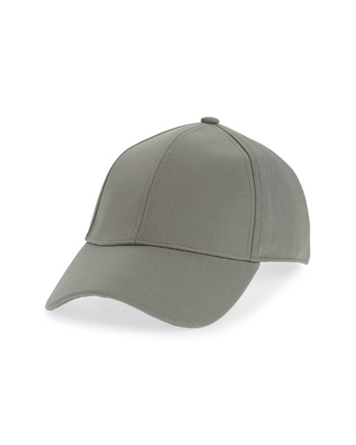 Nordstrom Gray Adjustable Baseball Cap