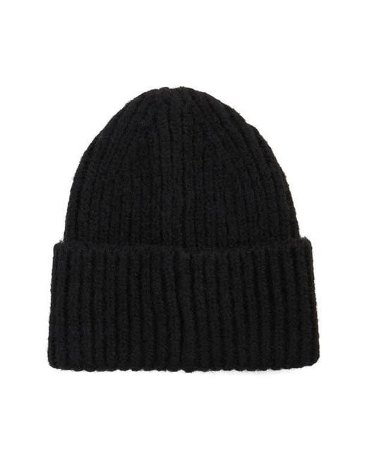 Barbour Black Meryl Cuff Beanie