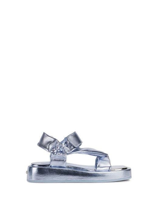 DKNY Blue Platform Sandal