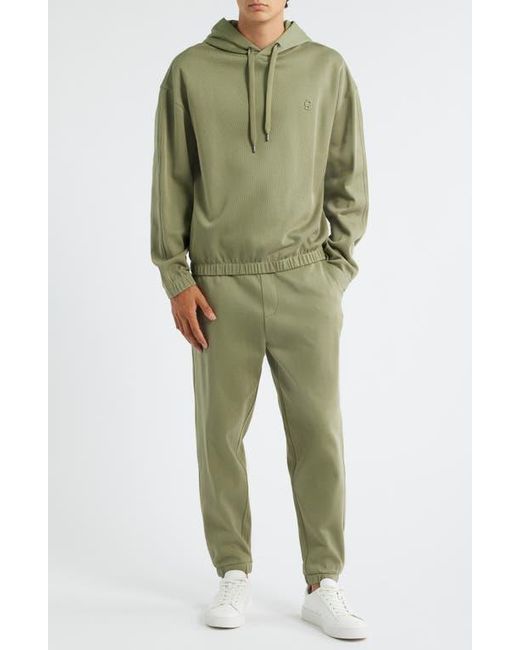 Boss Green Stevens Cotton Pullover Hoodie for men