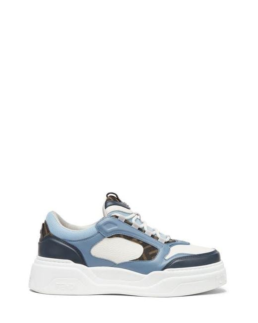 Fendi Blue Sneakers for men