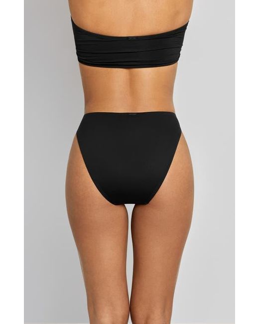 Ralph Lauren Blue High Leg Bikini Bottoms