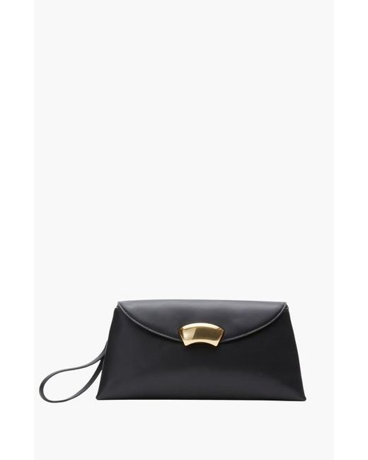3.1 Phillip Lim Black Id Soft Dual Clutch Handbag