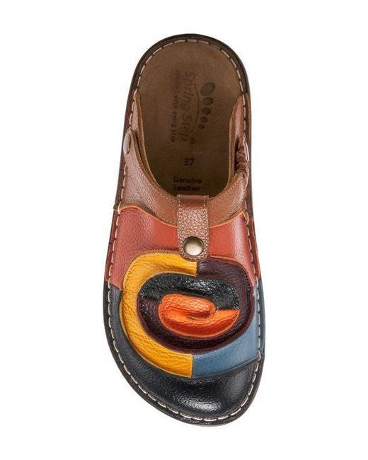 Spring Step Multicolor Lollipop Clog