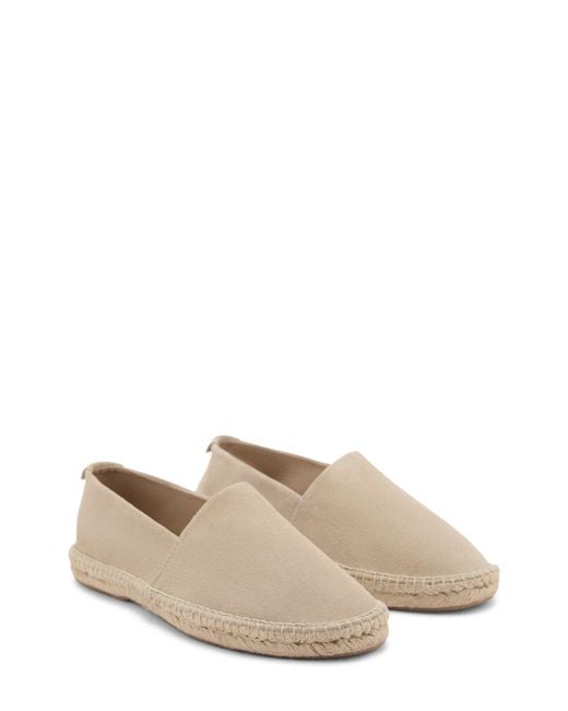 Mango Natural Suede Espadrille for men