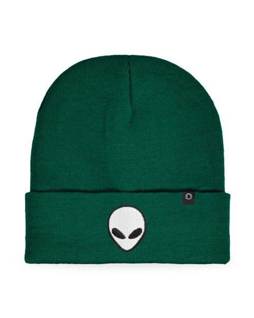 Alix Green Alien Beanie for men