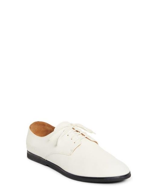 Common Projects White Soft Plain Toe Derby