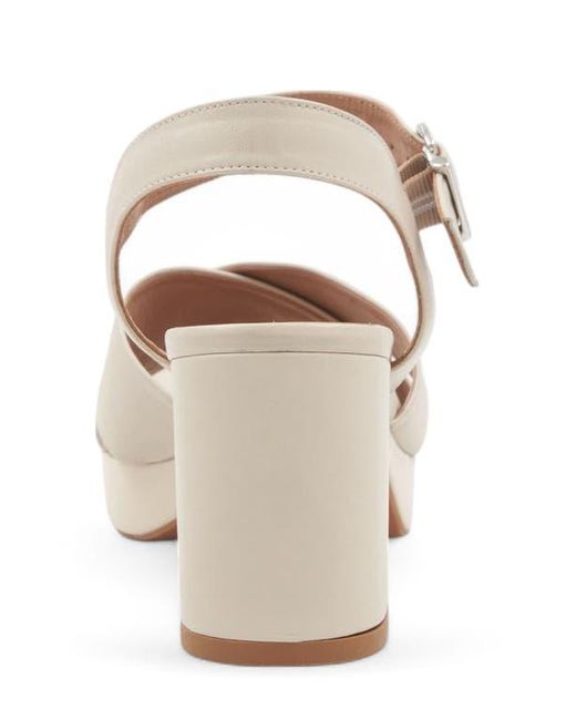 Aquatalia Natural Mianna Platform Sandal
