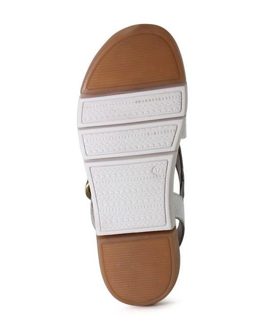 Diba True Metallic Advo Cate Wedge Sandal