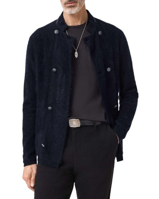 John Varvatos Blue Andrano Cashmere Jacket for men