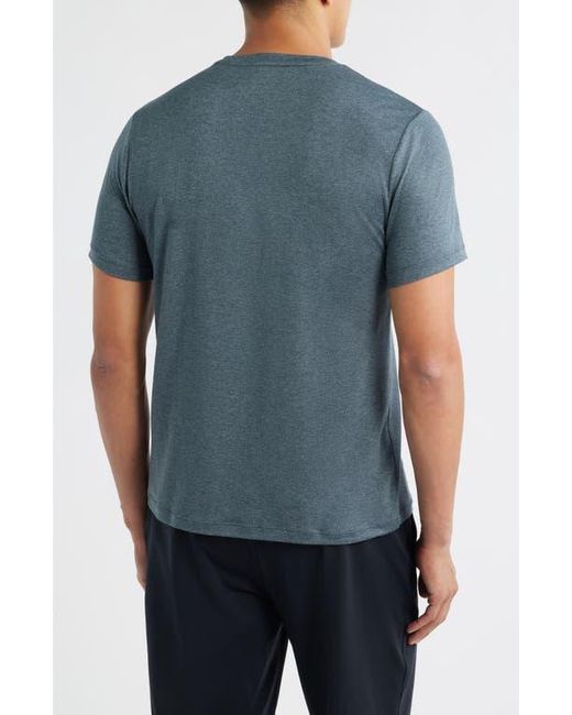 Zella Blue Dynamic Crewneck T-Shirt for men