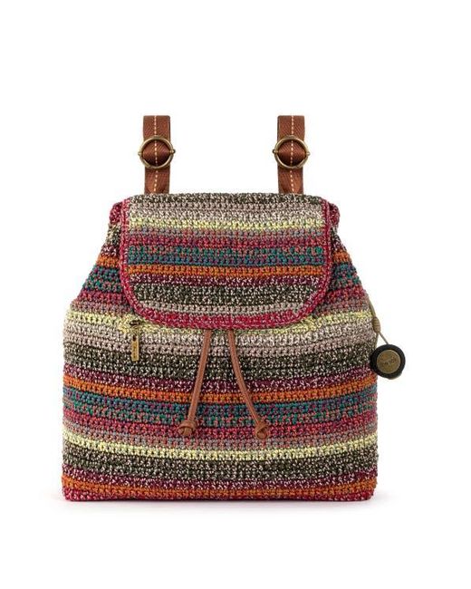The Sak Red Sayulita Backpack