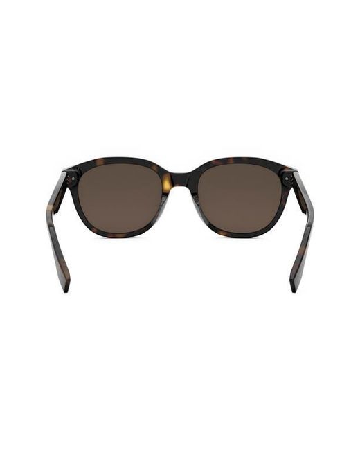 Fendi Multicolor Essential 52Mm Rectangular Sunglasses for men