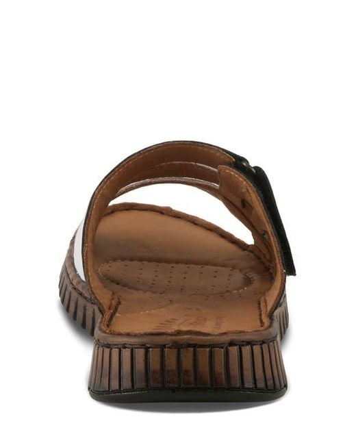 Spring Step Brown Olly Slide Sandal