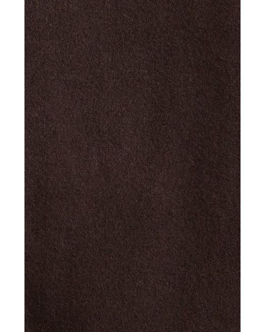 Bode Black Sideline Wool Coat for men