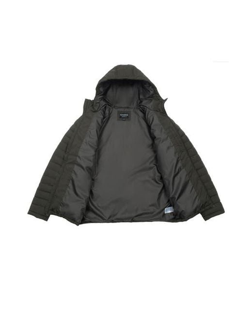Rokka&Rolla Gray Midweight Puffer Jacket for men