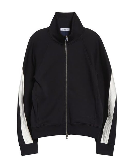 Givenchy Black Scuba Knit Full Zip Track Jacket for men