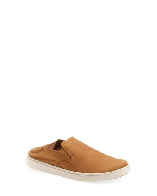 Olukai Brown Pehuea Slip-On Sneaker