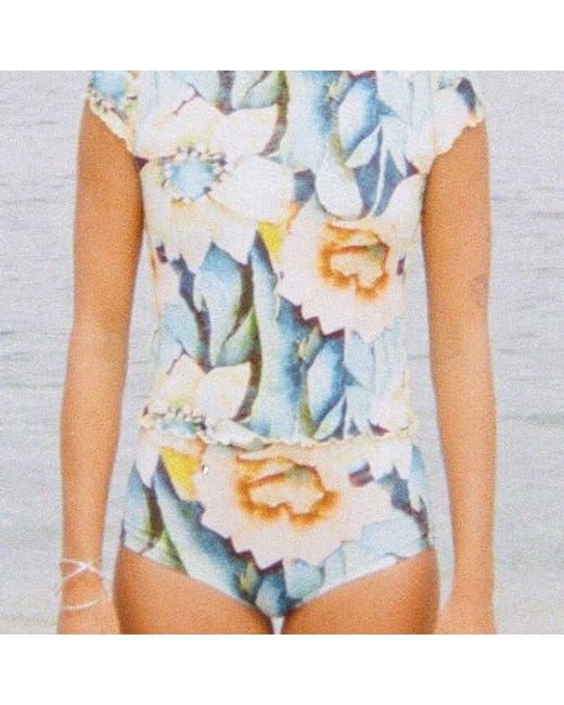 Seea Blue Leo Top
