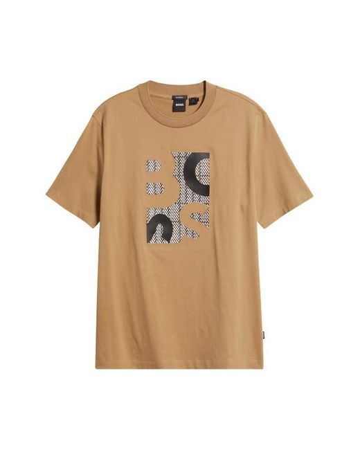 Boss Natural H-Thompson Graphic T-Shirt for men
