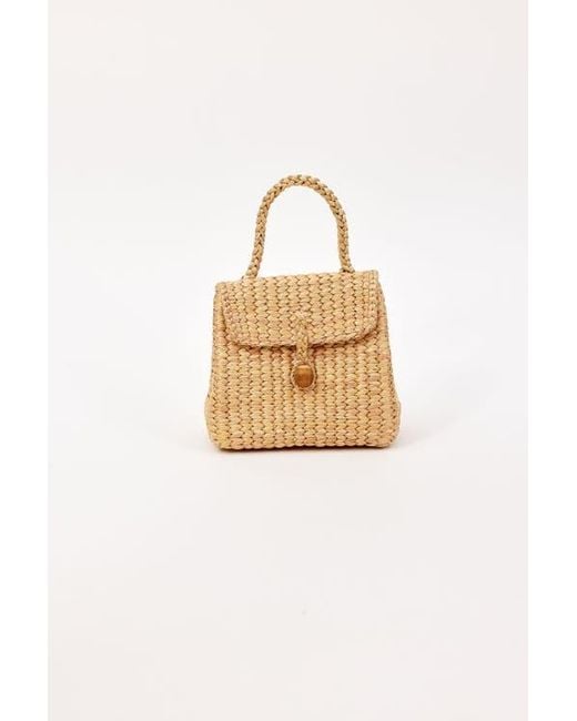 Hat Attack White Shiloh Mini Bag