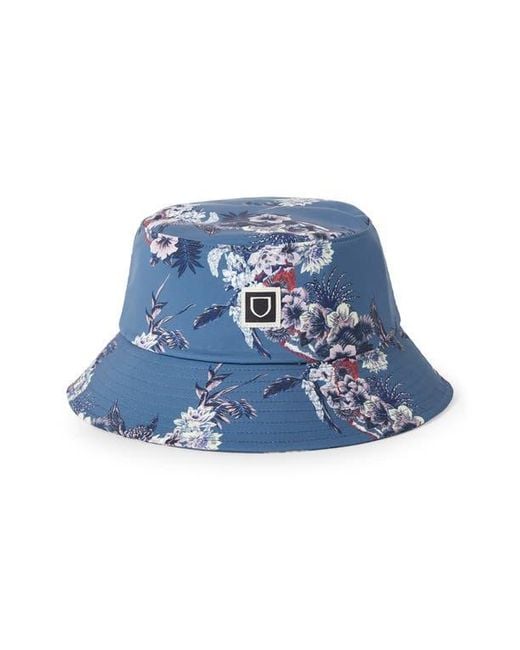 Brixton Blue Eldon Packable Bucket Hat for men