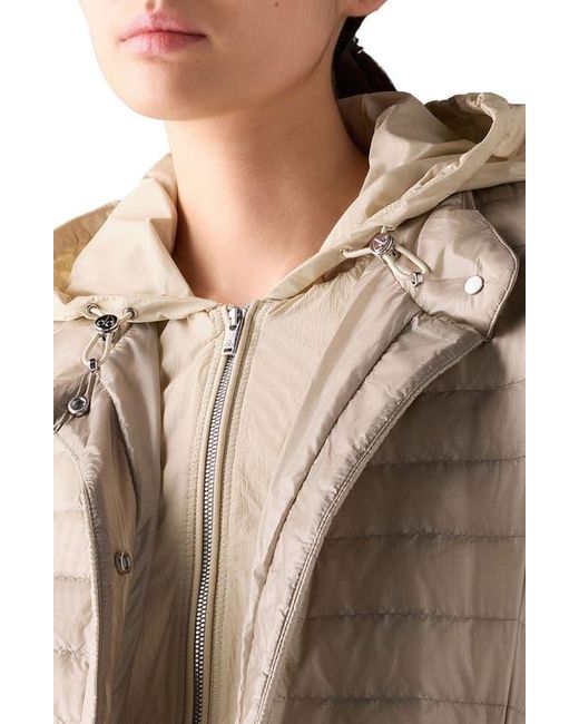 Moose Knuckles Brown Cloud Walker 800 Fill Power Down Jacket