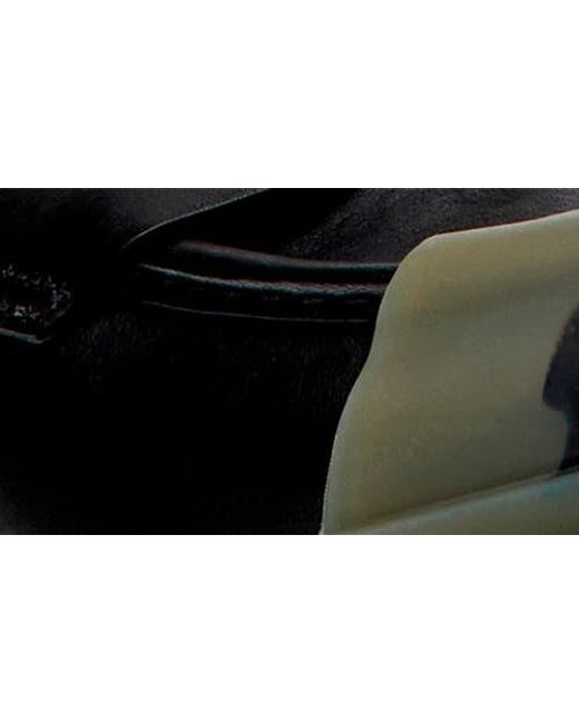Camper Black Junction Cap Toe Penny Loafer for men