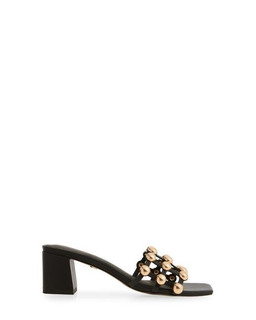 Cecelia New York Black Beth Slide Sandal