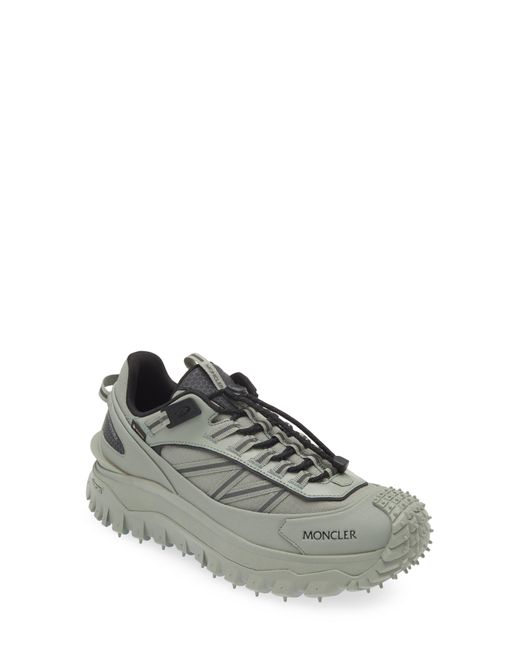 Moncler Gray Trailgrip Gtx Waterproof Hiking Sneaker for men
