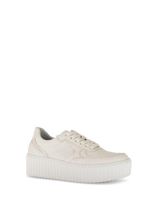 Gabor White 63.204 Platform Sneaker
