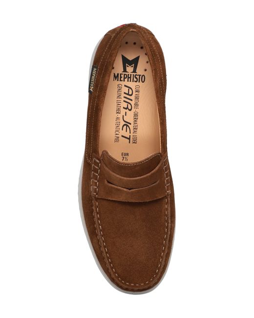Mephisto Brown Titouan Penny Loafer for men