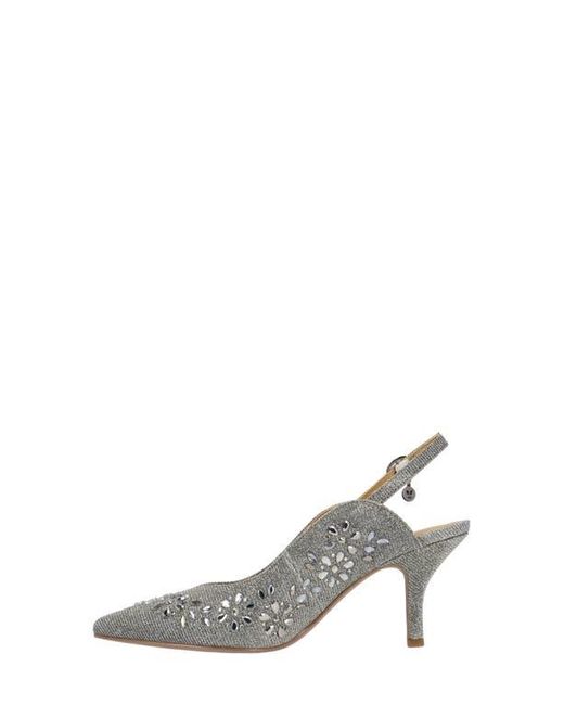 J. Reneé Gray Solara Pointed Toe Slingback Pump