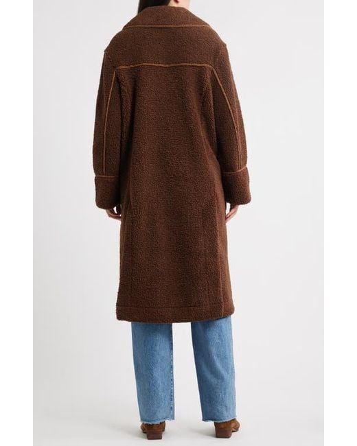 Ugg Brown Sema Uggfuff Coat