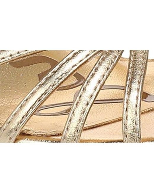 Sam Edelman Metallic Lili Ankle Strap Sandal