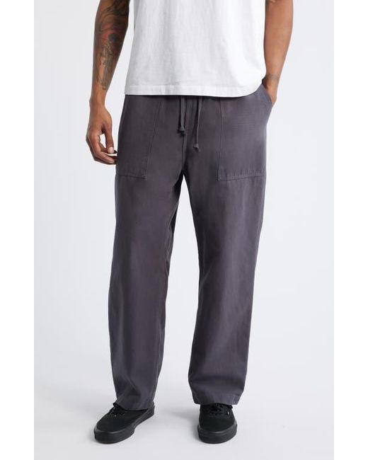 Service Works Blue Cotton Canvas Chef Pants for men
