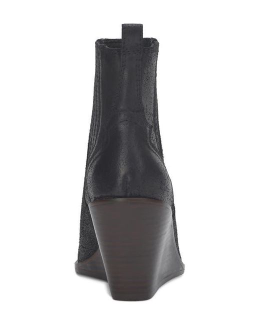 Lucky Brand Black Wilano Wedge Bootie