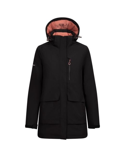 Trespass Black Hosho Waterproof Jacket