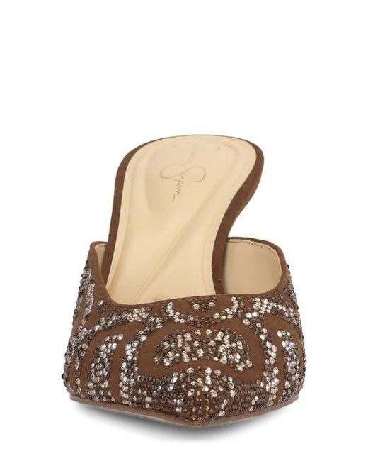 Jessica Simpson Brown Xia Mule