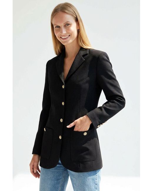 Exquise Black Jaime Blazer Jacket
