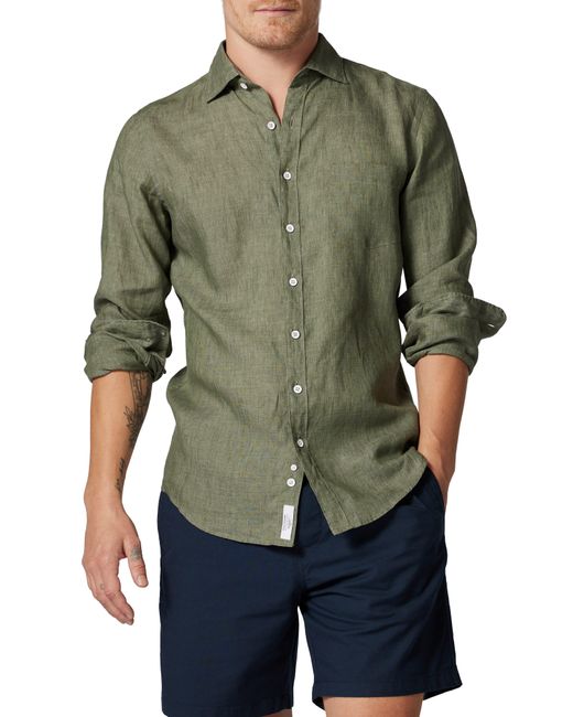 Rodd & Gunn Coromandel Buttonup Linen Shirt in Green for Men Lyst