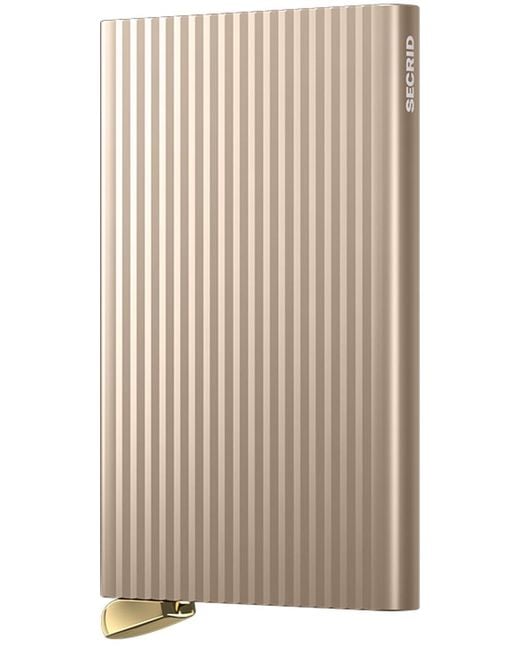 Secrid Natural Premium Cardprotector+ Fluted for men