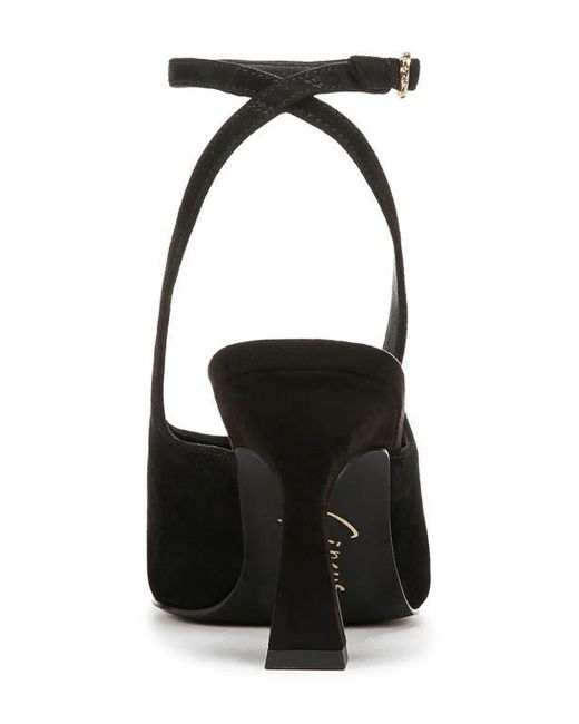 Circus by Sam Edelman Black Tara Slingback Pump