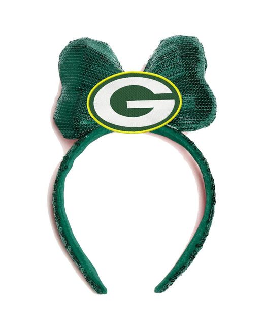 Cuce Bay Packers Logo Headband At Nordstrom in Green
